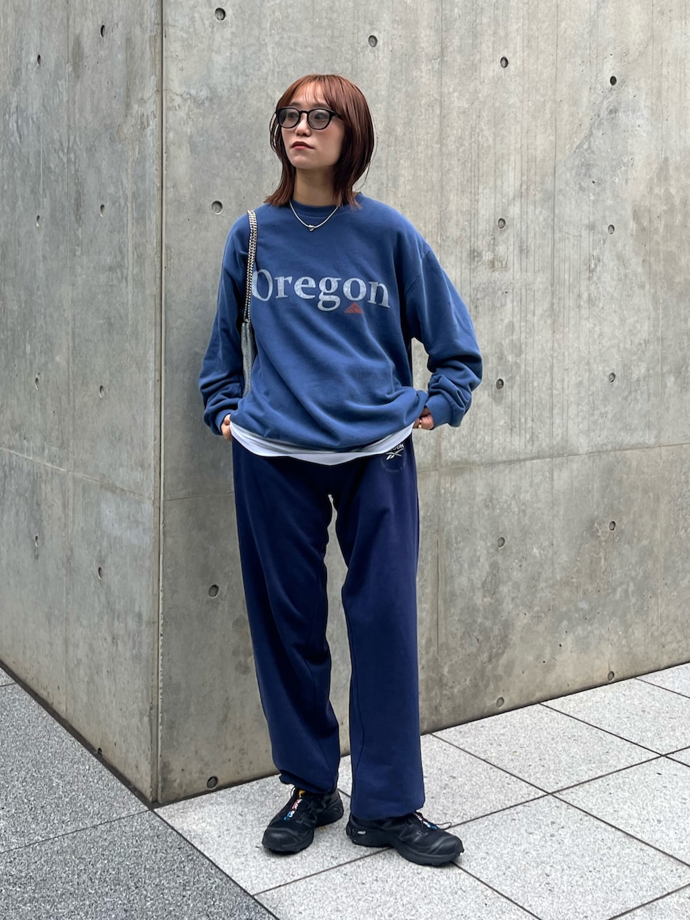 淑女のスウェット　ネイビー 1694008207.jpg