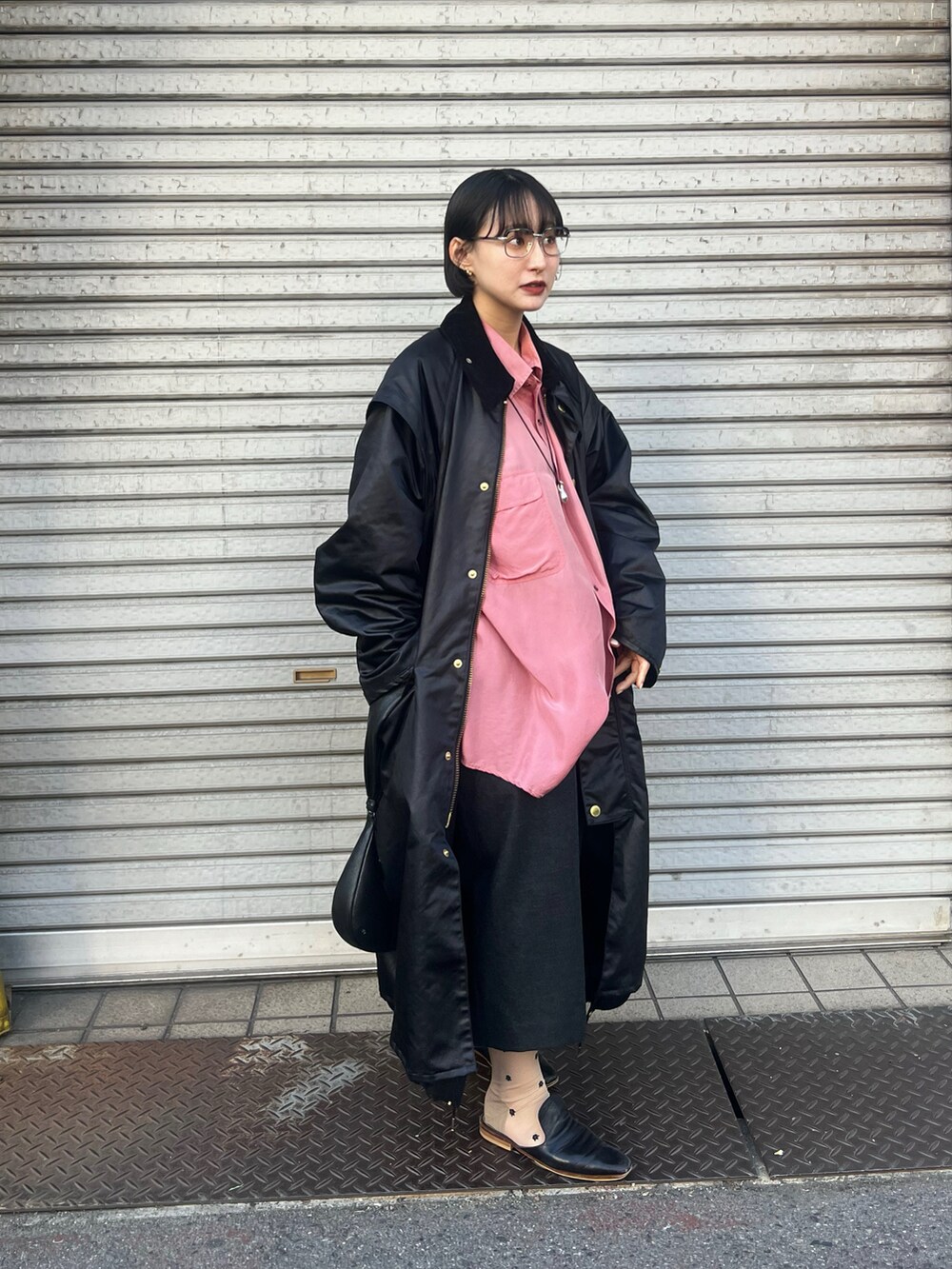 6(ROKU)＞フラノ グレー タイトスカートを使った人気ファッション