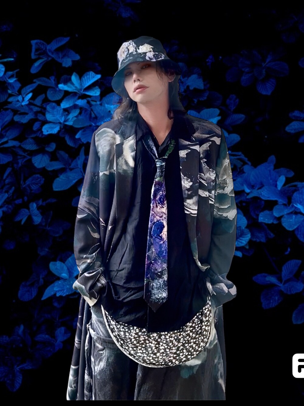 ladmusician ハット ブルー ドラえもん LAD MUSICIAN CAP BLACK ラッド