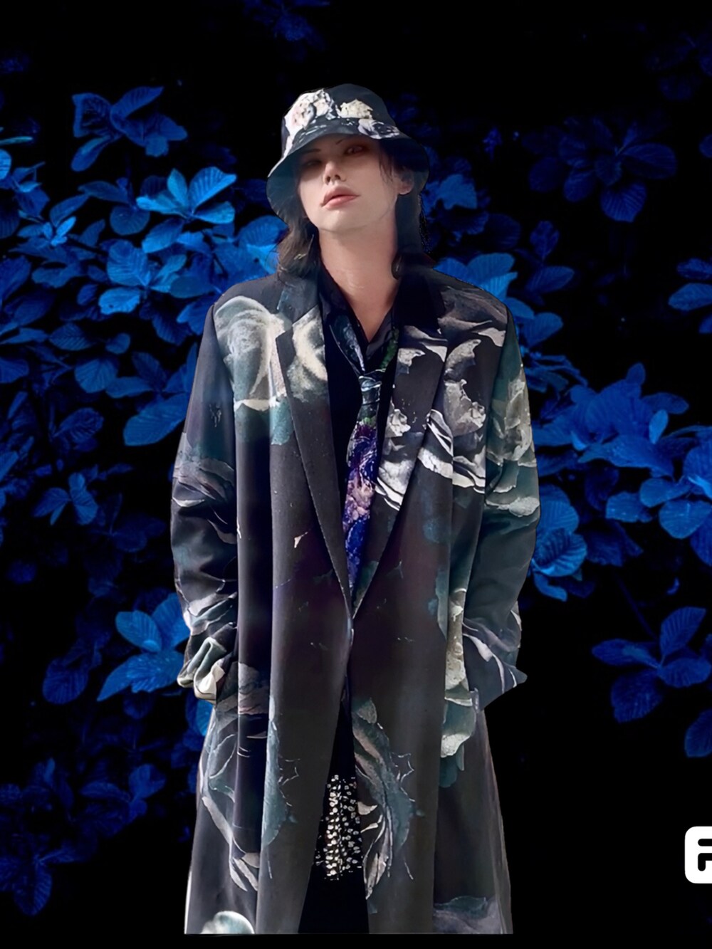 LAD MUSICIAN 花柄 FLOWER BUCKET HAT LAD MUSICIAN 花柄 FLOWER BUCKET HAT