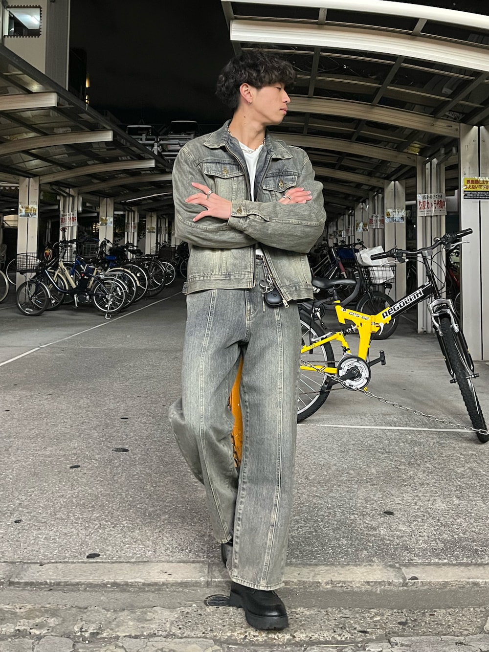 ほまちゃん｜McGREGORのデニムジャケットを使ったコーディネート - WEAR