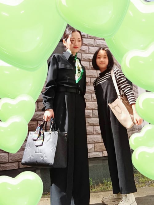 朝比奈 彩×Oggi×UNTITLED シャツカラーオールインワン サイズ2 