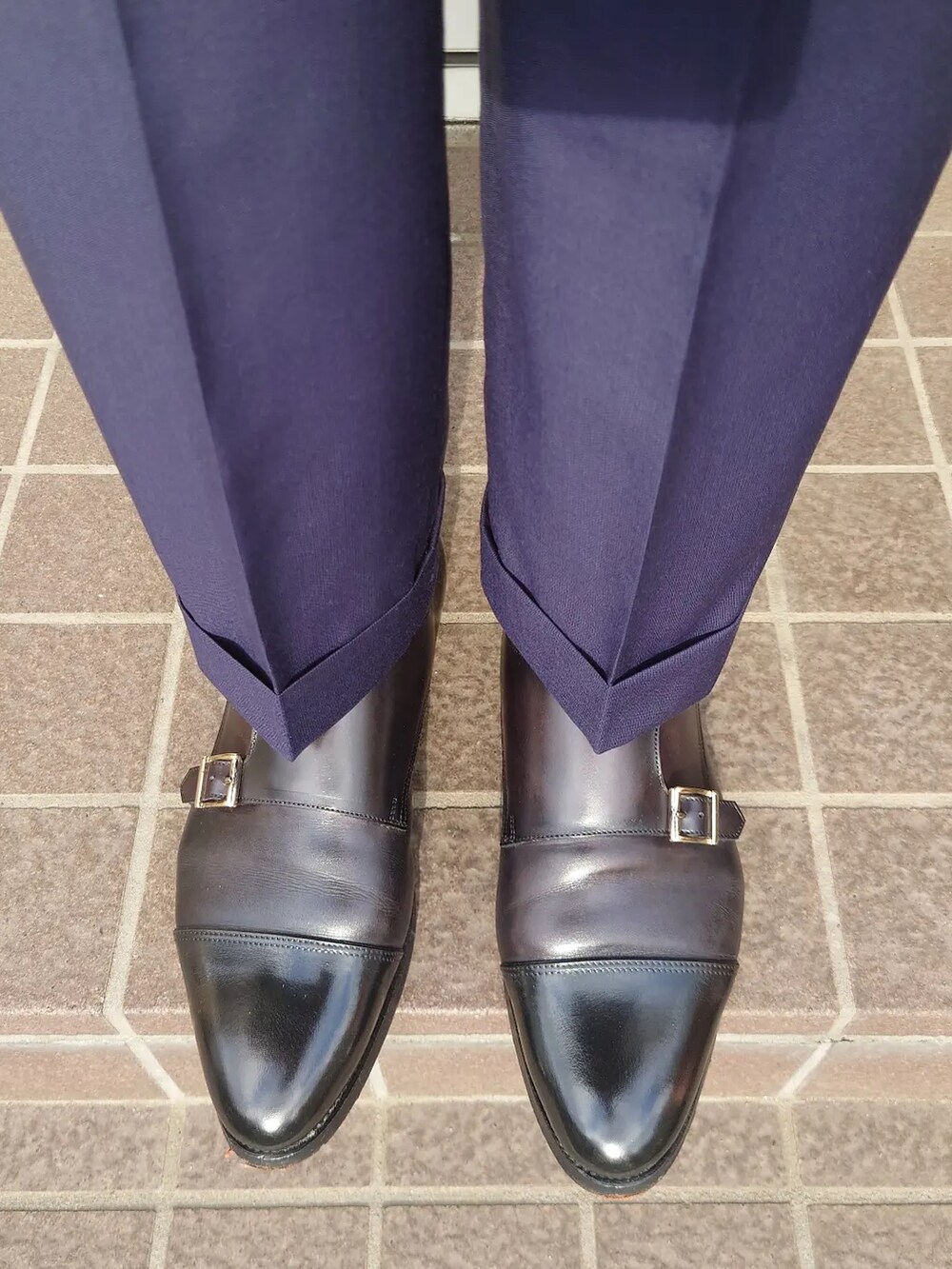 「今日のコーデ、コルネリアーニ、corneliani、スーツ」｜「CORNELIANIのアイテム（フォーマルスーツ/小物、ブルー系）」を使った、corneliani manさん（メンズ・178cm）の春コーディネートの3枚目の写真