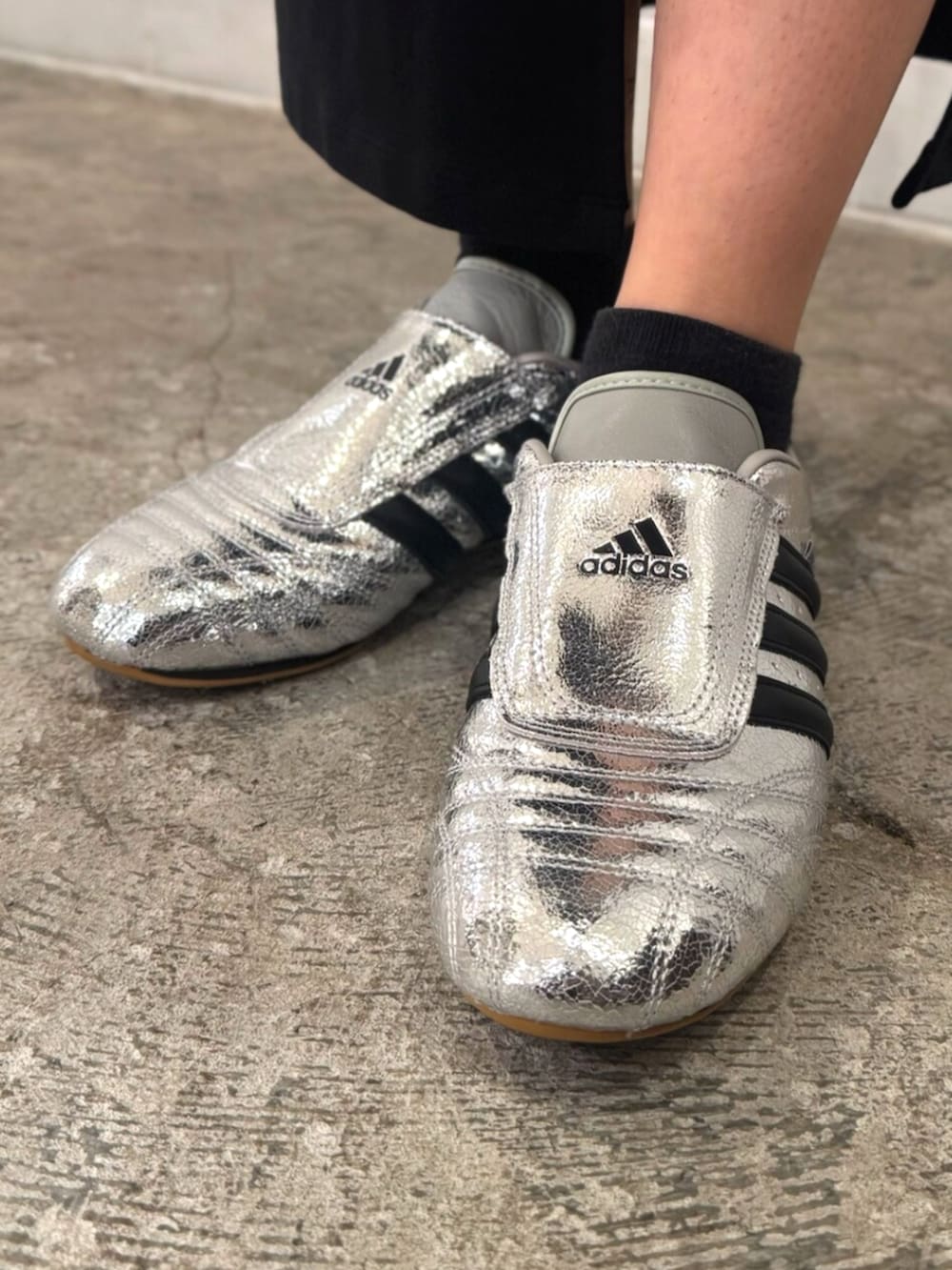 アディカラー クラシック スリーストライプス マキシワンピース