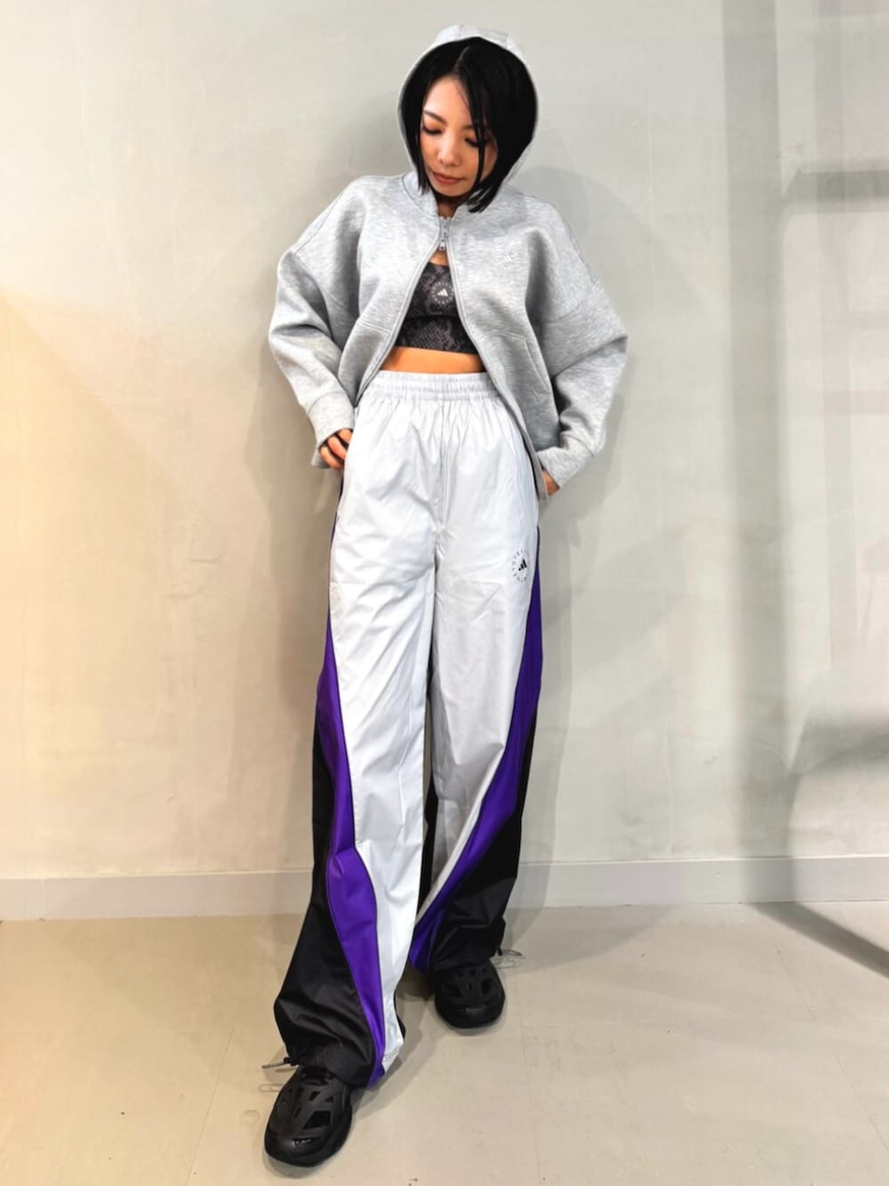 adidas by Stella McCartney スキューバパーカー、adidas by Stella