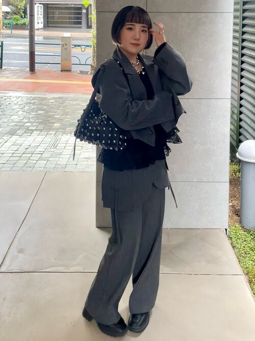 ZARA X MAISON SPECIAL ワイドレッグパンツ　M ZARA × MAISON SPECIALフェイクレザーWIDE LEG パンツ - メルカリ