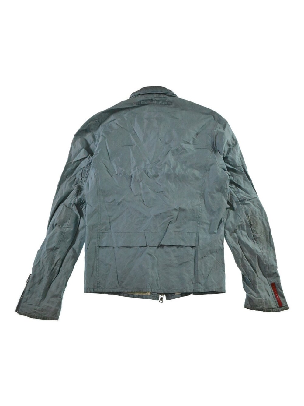 ブルー系のジャケット/アウターを着用したメンズの冬コーディネートの3枚目の写真