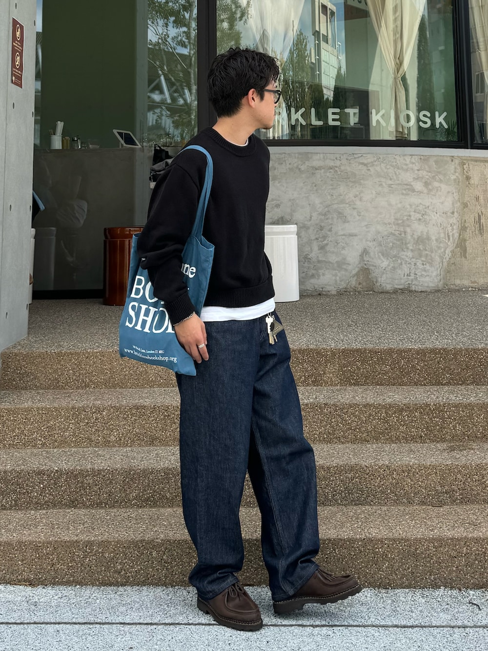 AURALEE デニムパンツ AURALEE＞ SELVEDGE FADED HEAVY DENIM WIDE PANTS/セルビッジ