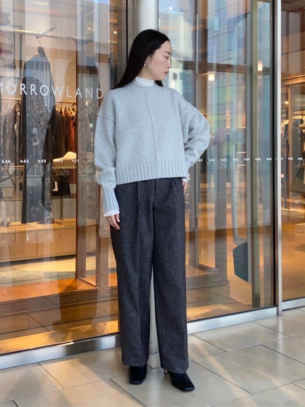 【人気】 【上質】 マカフィー ピーコート ネイビー オフィス 通勤♪ MACPHEE（マカフィー） ピーコート pコート メルトンビーバー Pコート