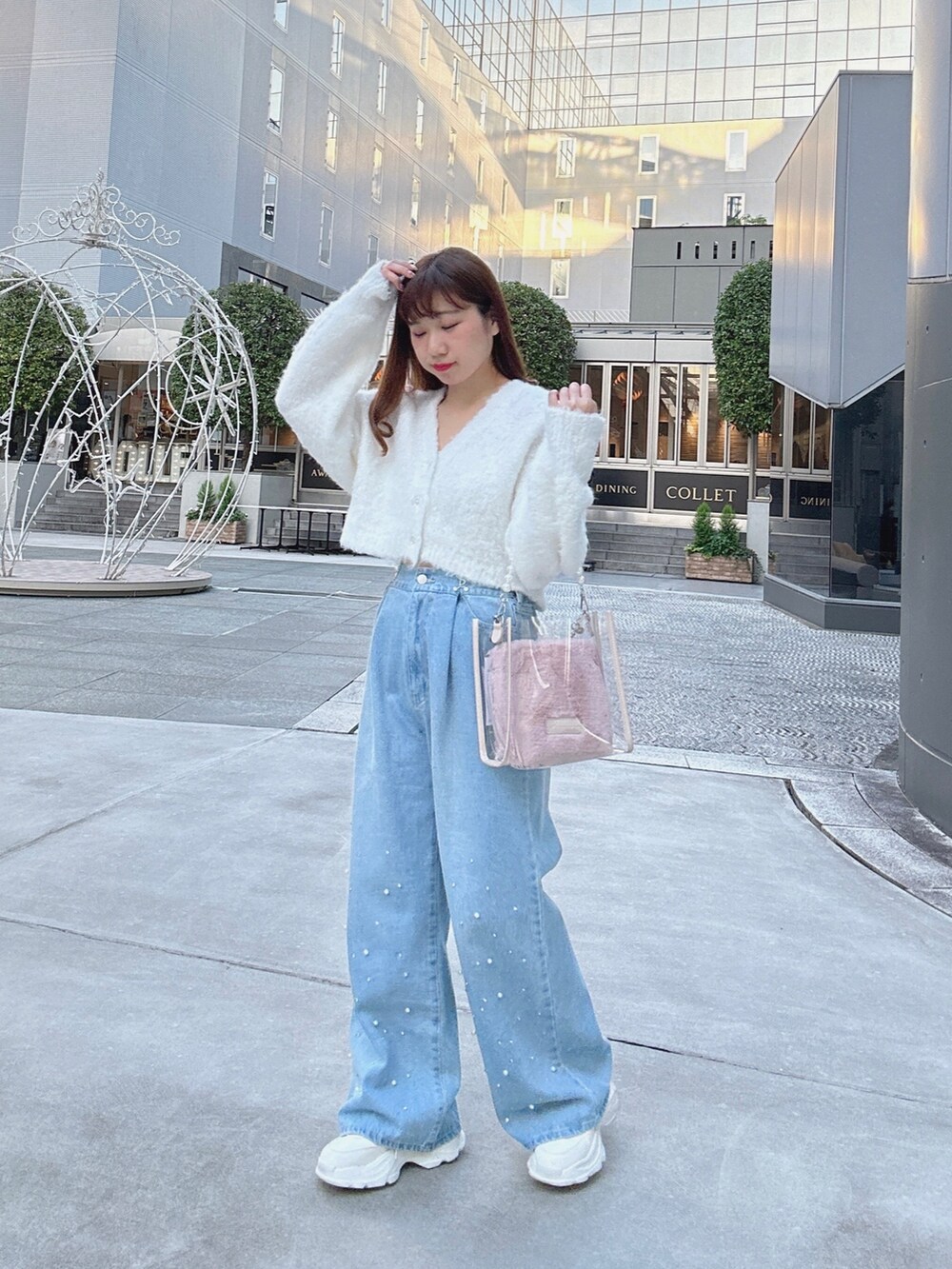 chinami(OLIVE des OLIVE HEP FIVE)｜OLIVE des OLIVEのカーディガン