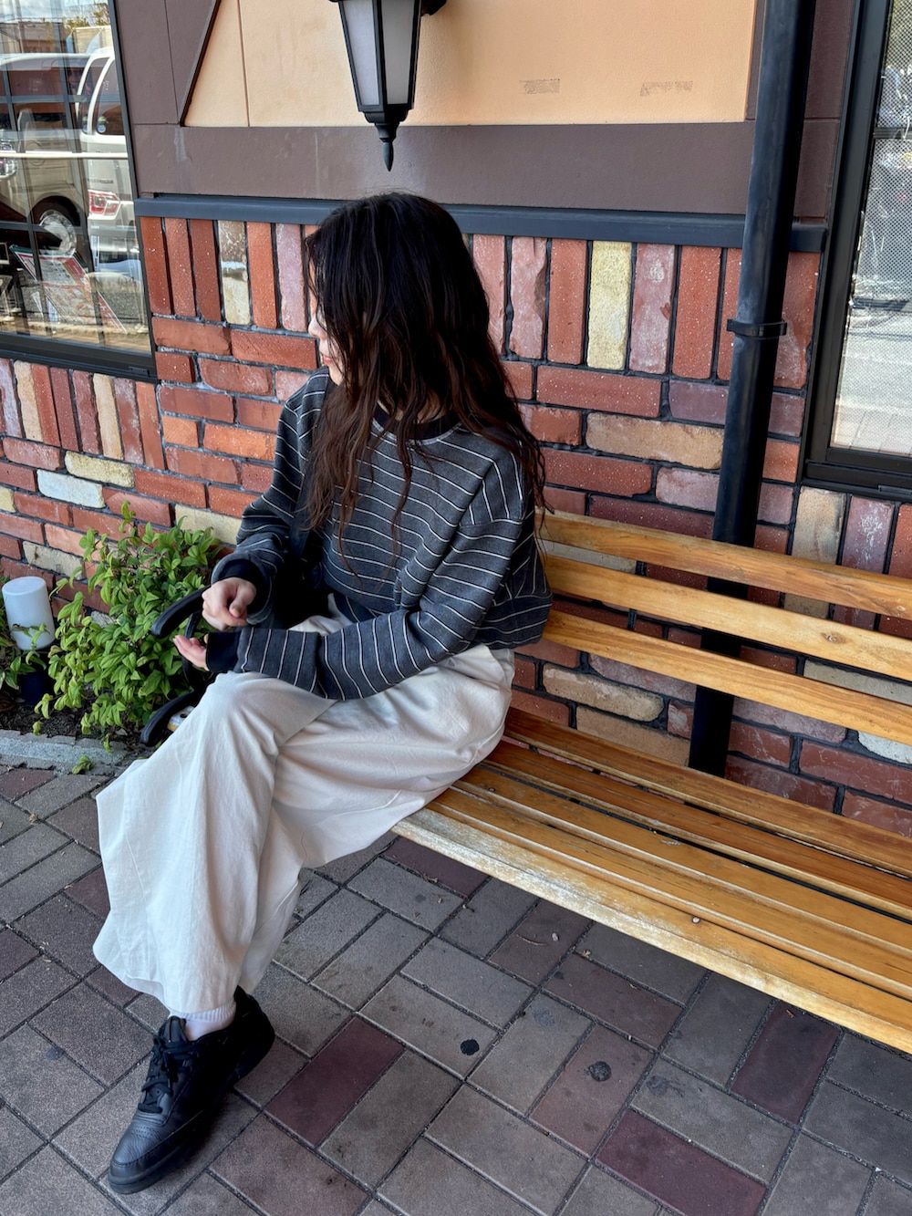 todayful Border Long T-shirts 【公式通販】