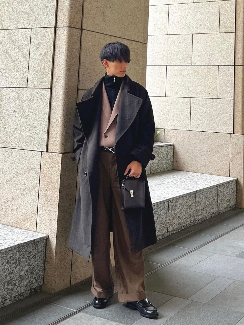 こうせい|EMMA CLOTHESのトレンチコートを使ったコーディネート - WEAR