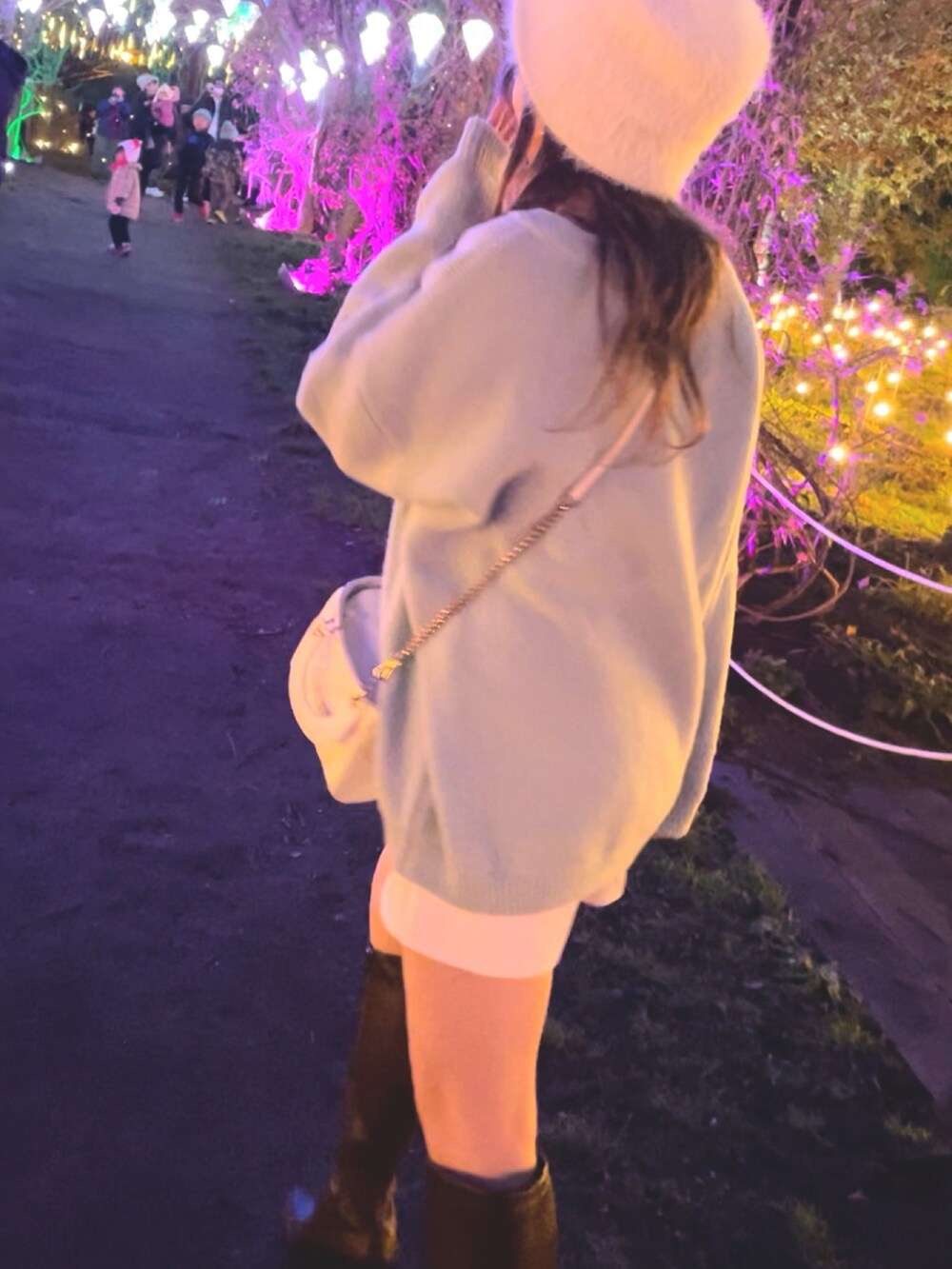 「グレイル」｜「GRLのアイテム（ニット/セーター、グリーン系）」を使った、まなさん（レディース・164cm）の夏コーディネートの2枚目の写真