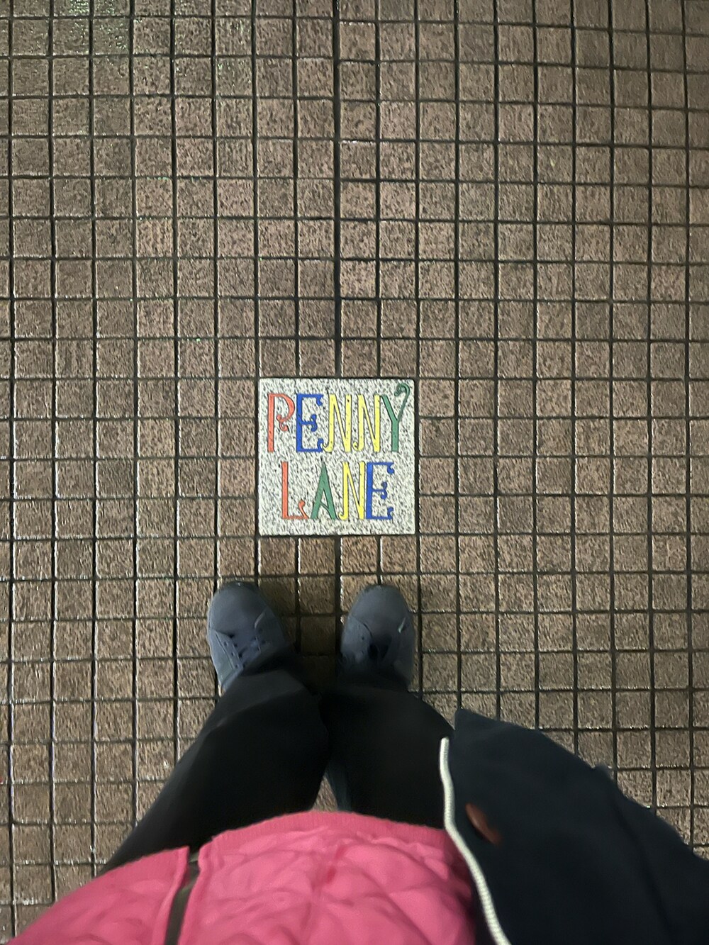 「はるコーデ、今日のコーデ、ピンクコーデ、used、ootd、古着、HAY」｜「jumpのアイテム（ブルゾン、ブルー系）」を使った、　アヤナさん（レディース・155cm）の春コーディネートの2枚目の写真