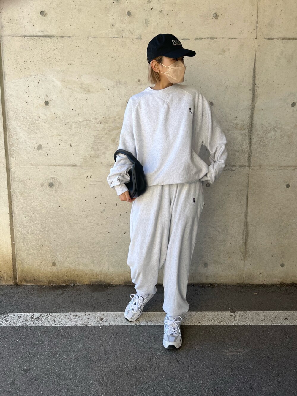 BROKEN BASE ブロークンベイス スウェットセットアップ 上M下L