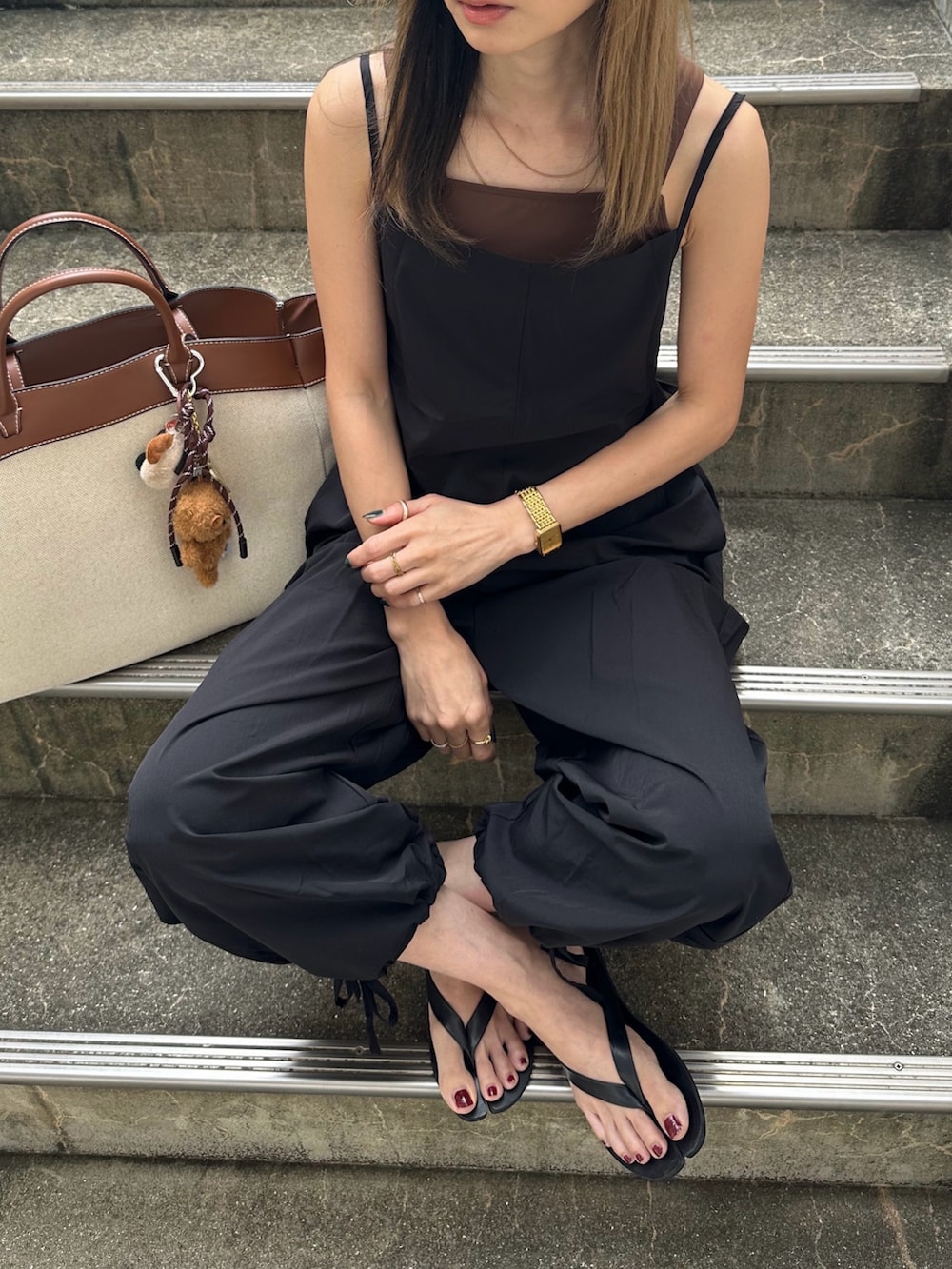 amoriaさんの「スイムウェア３点セット（AMELY）」を使ったコーディネートの2枚目の写真