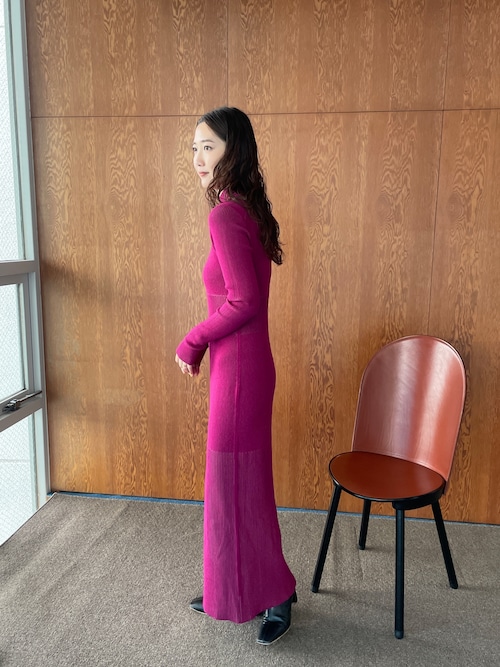 B00056 ラグナムーンLAGUNAMOONニットジャンプスーツ 【公式通販】