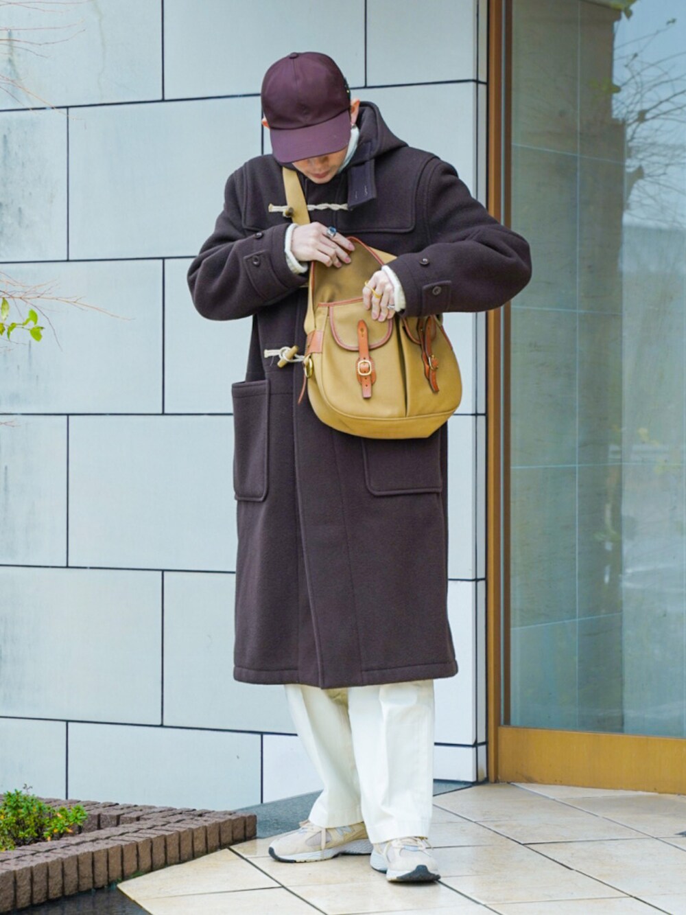 LENOのダッフルコートを使ったメンズ人気ファッション