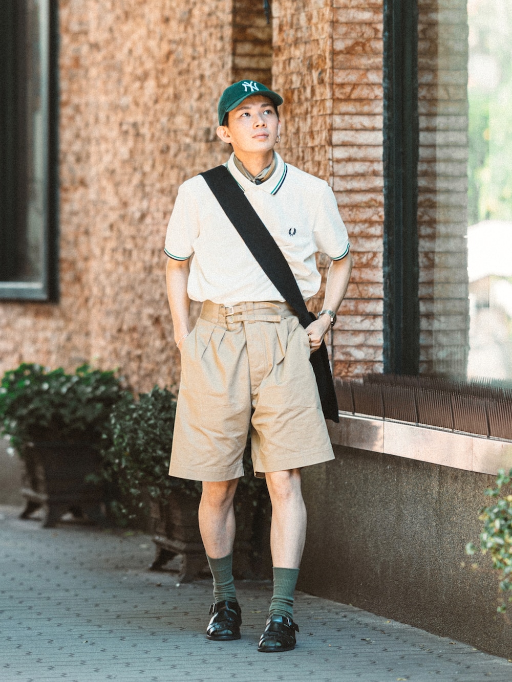 idaka|FRED PERRYのポロシャツを使ったコーディネート - WEAR
