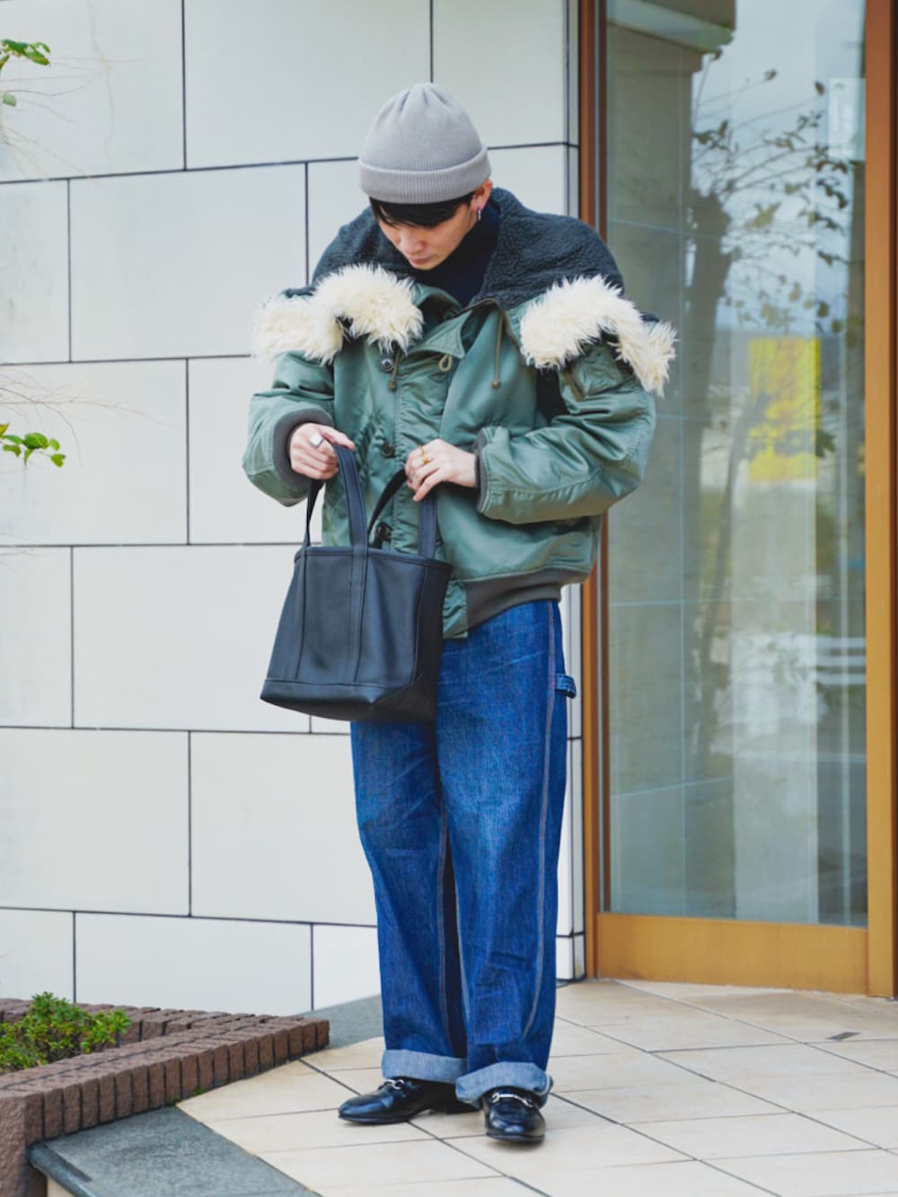 idaka｜LENOのMA-1を使ったコーディネート - WEAR