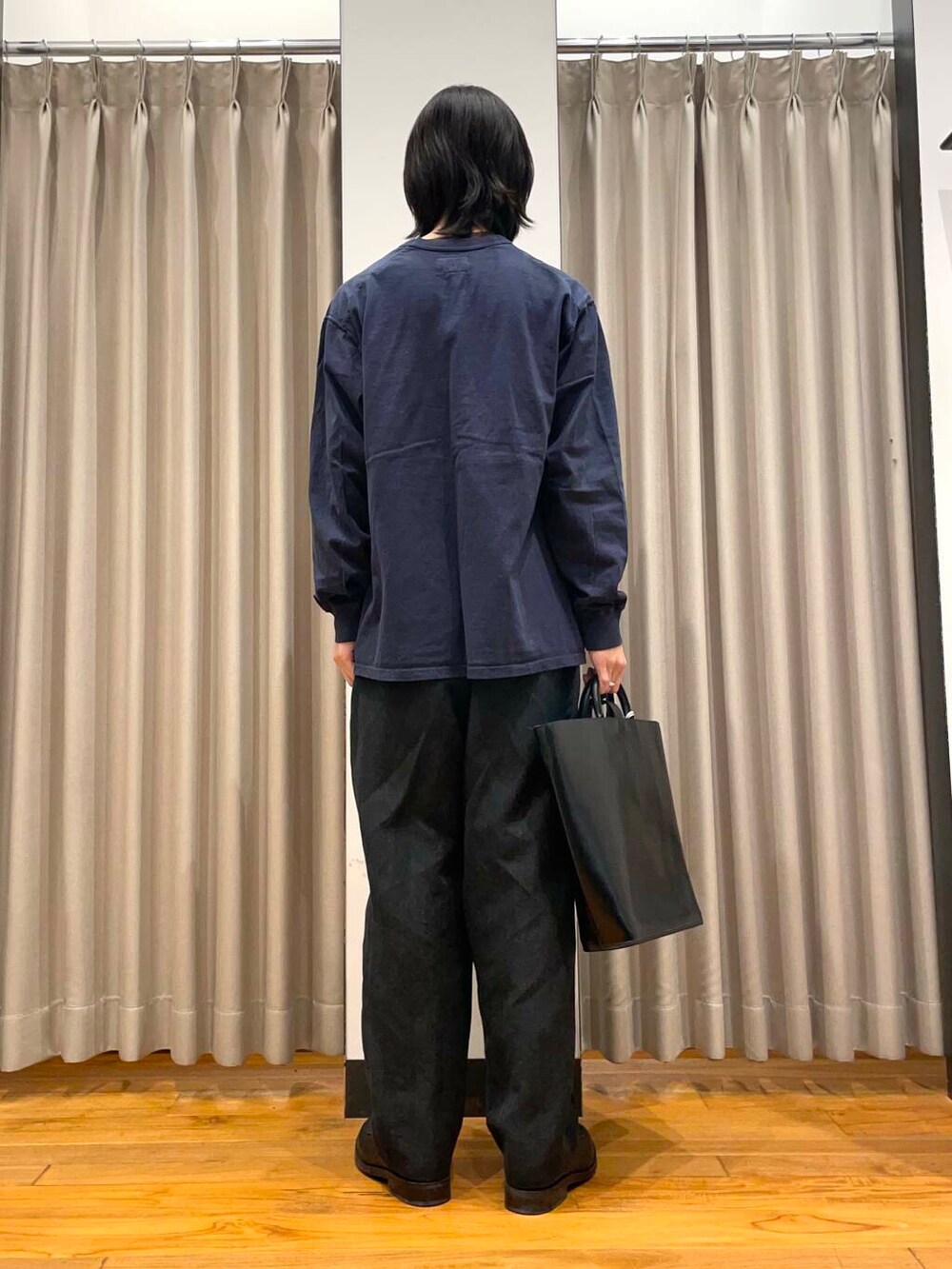 「アーバンリサーチ、URBANRESEARCH、ノースフェイス」｜「KLEMANのKLEMAN　DALIOR（ローファー、ブラック系）」を使った、RYOさん（メンズ・175cm）の冬コーディネートの2枚目の写真