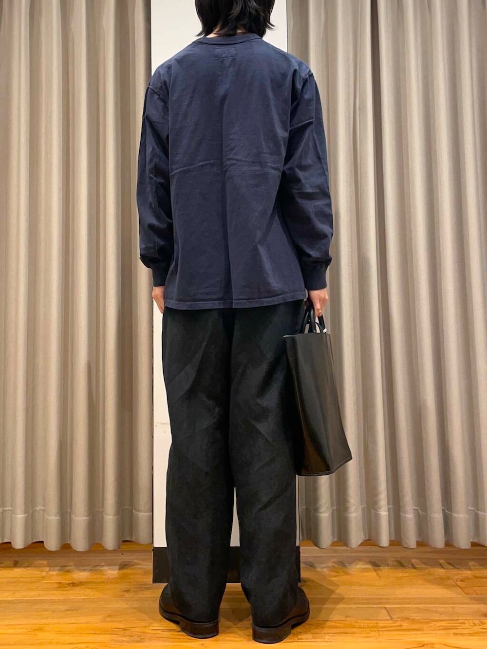 「アーバンリサーチ、URBANRESEARCH、ノースフェイス」｜「KLEMANのKLEMAN　DALIOR（ローファー、ブラック系）」を使った、RYOさん（メンズ・175cm）の冬コーディネートの4枚目の写真