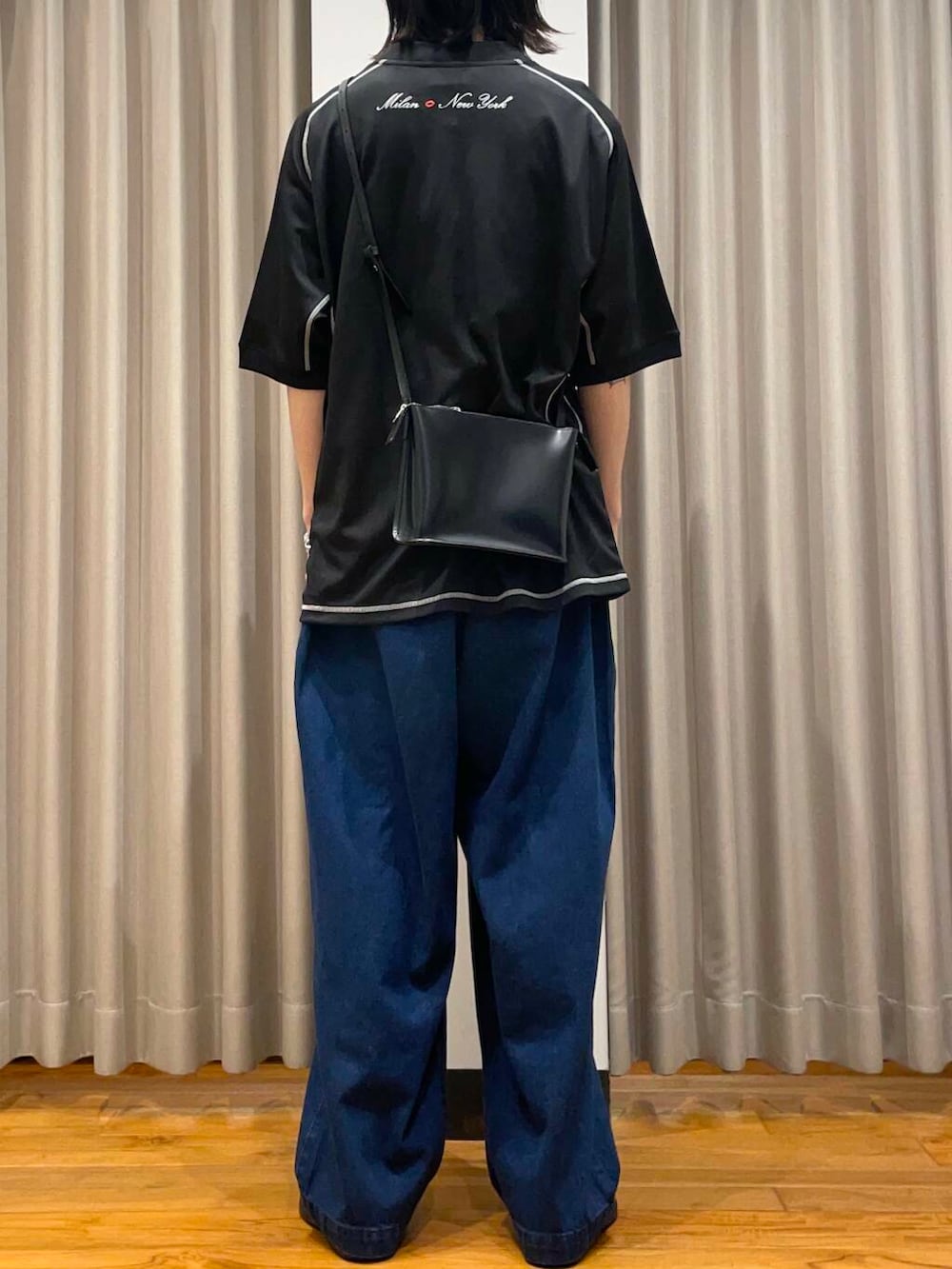 「アーバンリサーチ、URBANRESEARCH、newarrival、初夏のお出かけコーデ、lotto」｜「PIENIのPIENI　SHOULDER S（ショルダーバッグ、ブラック系）」を使った、RYOさん（メンズ・175cm）の春コーディネートの4枚目の写真