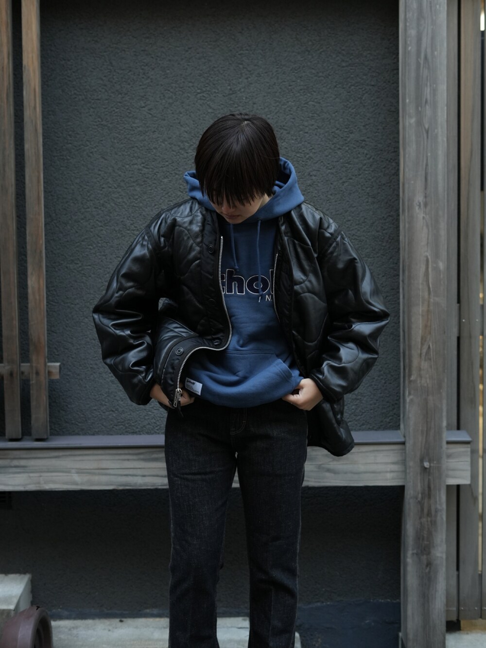 ジャケット・アウター NAO nao(Schott West店)｜schottのライダースジャケットを使った