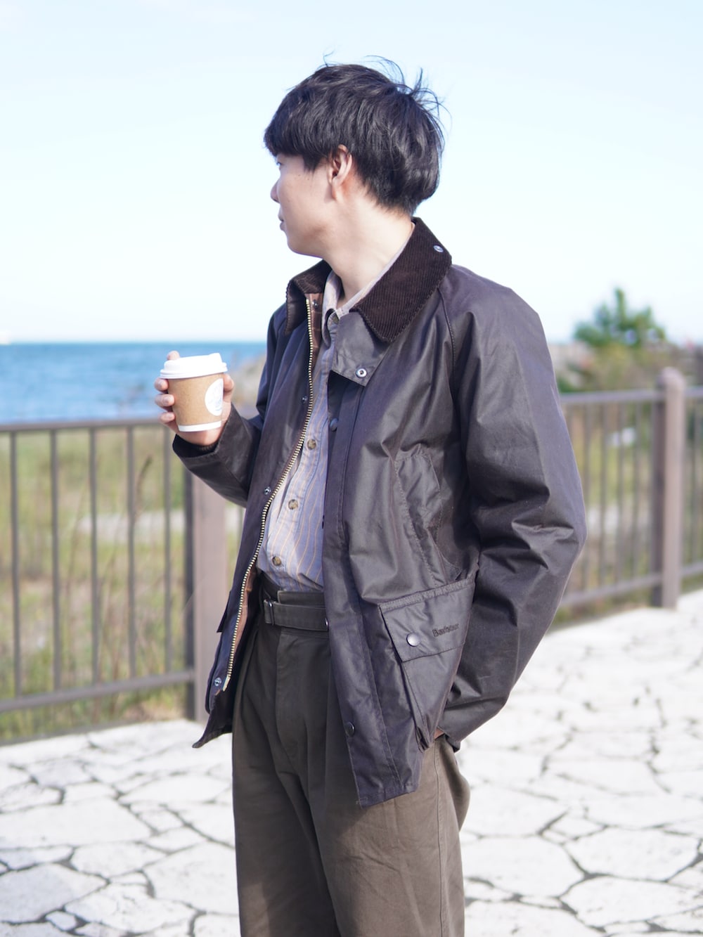 Barbour ビデイル　38 BARBOUR BEDALE SL 2LAYER 38バブアー ビデイル SL