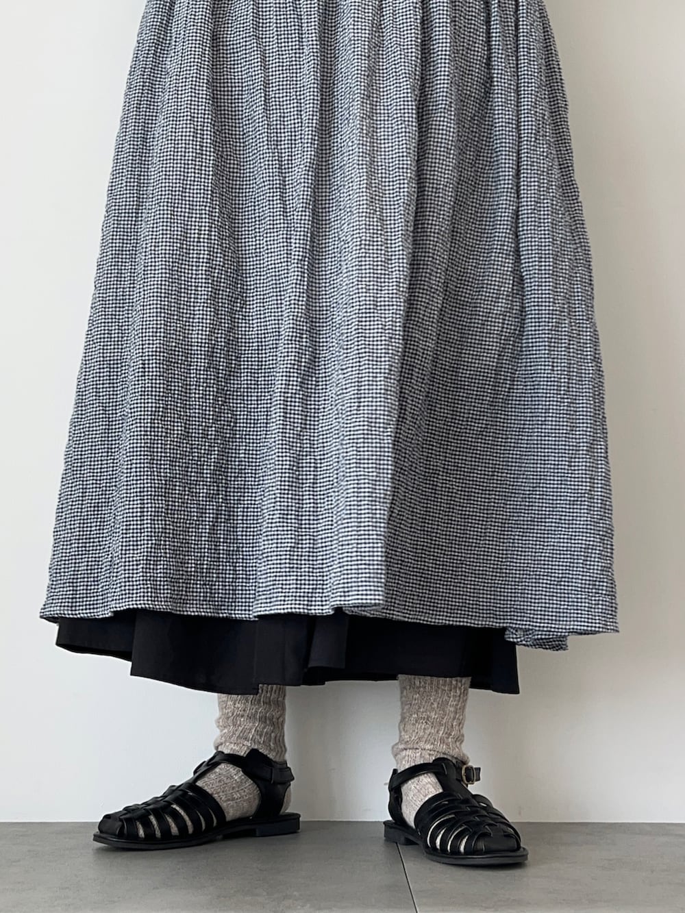 いっしき🐻さんの「【UVカット/消臭効果】なみなみカンカン帽（Samansa Mos2）」を使ったコーディネートの5枚目の写真