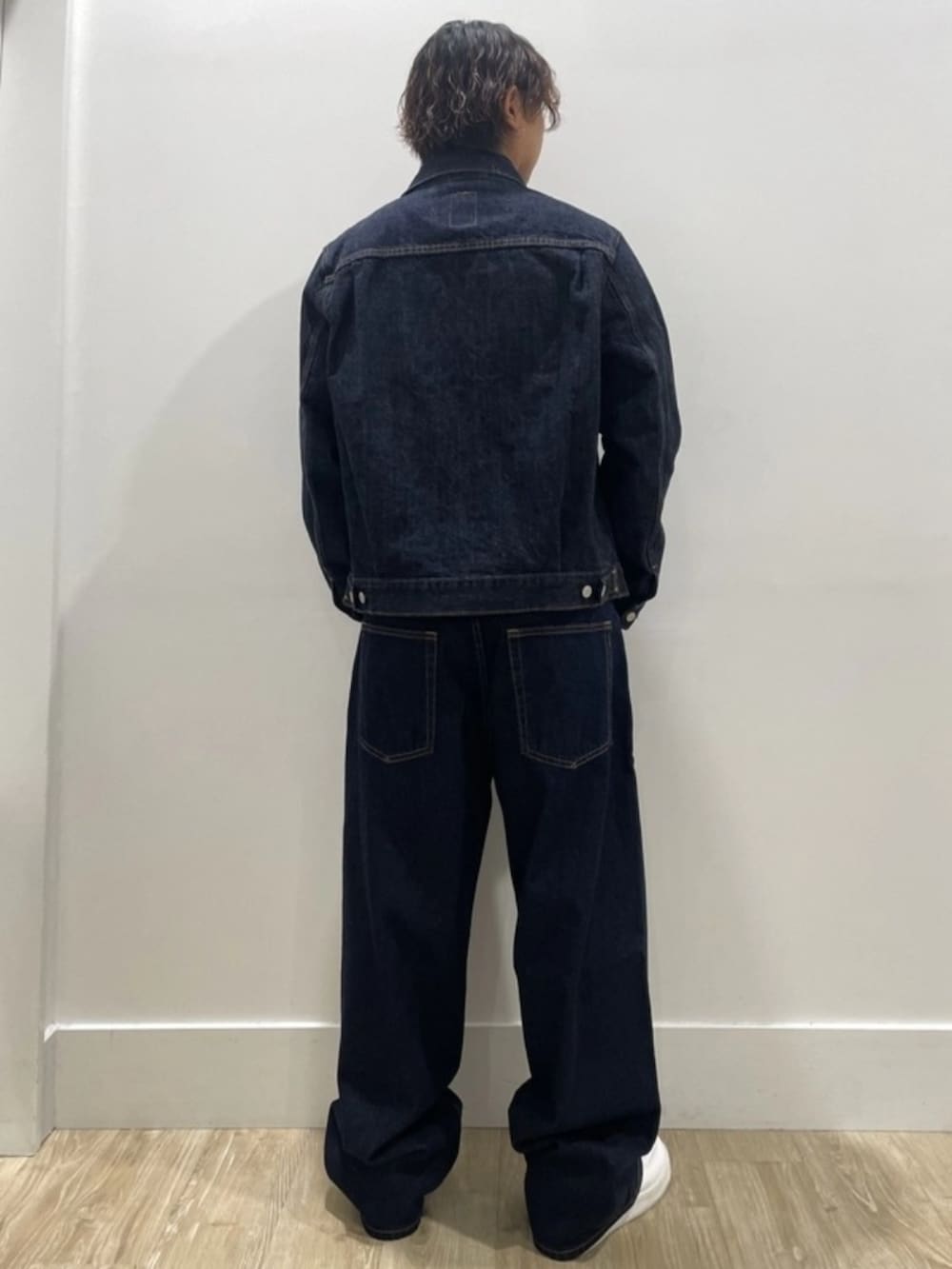美品 GAP 2nd ヘビーウェイト デニムジャケット 25aw 短丈 濃紺 