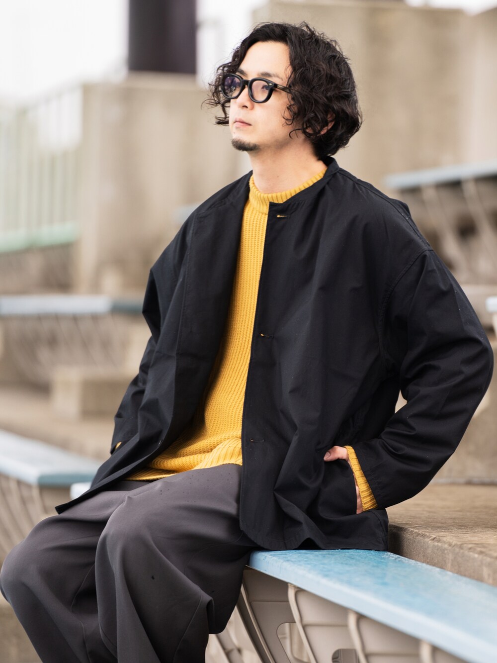talow/タロー｜Graphpaperのスラックスを使ったコーディネート - WEAR