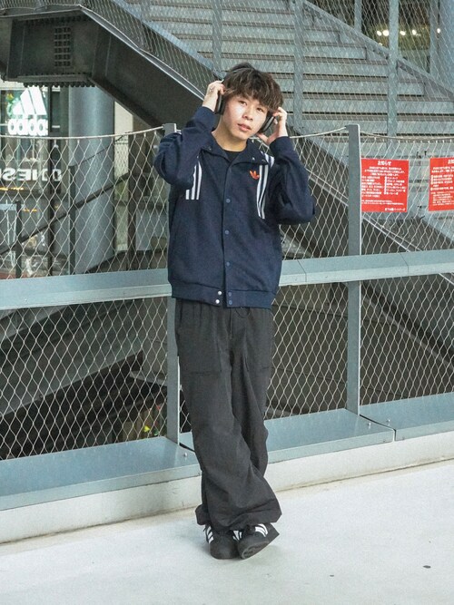 adidas アディダス トラックジャケット コーデ c-boy style adidas アディダス トラックジャケット コーデ c-boy style