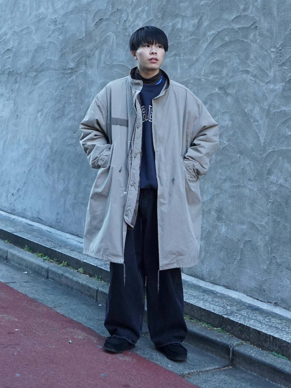 remer ルーズミリタリーコート loose military coat