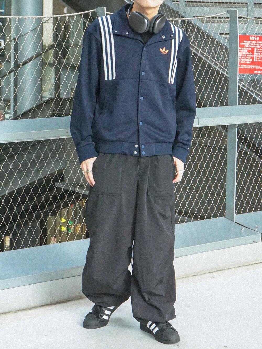 jun｜adidasのジャージを使ったコーディネート - WEAR