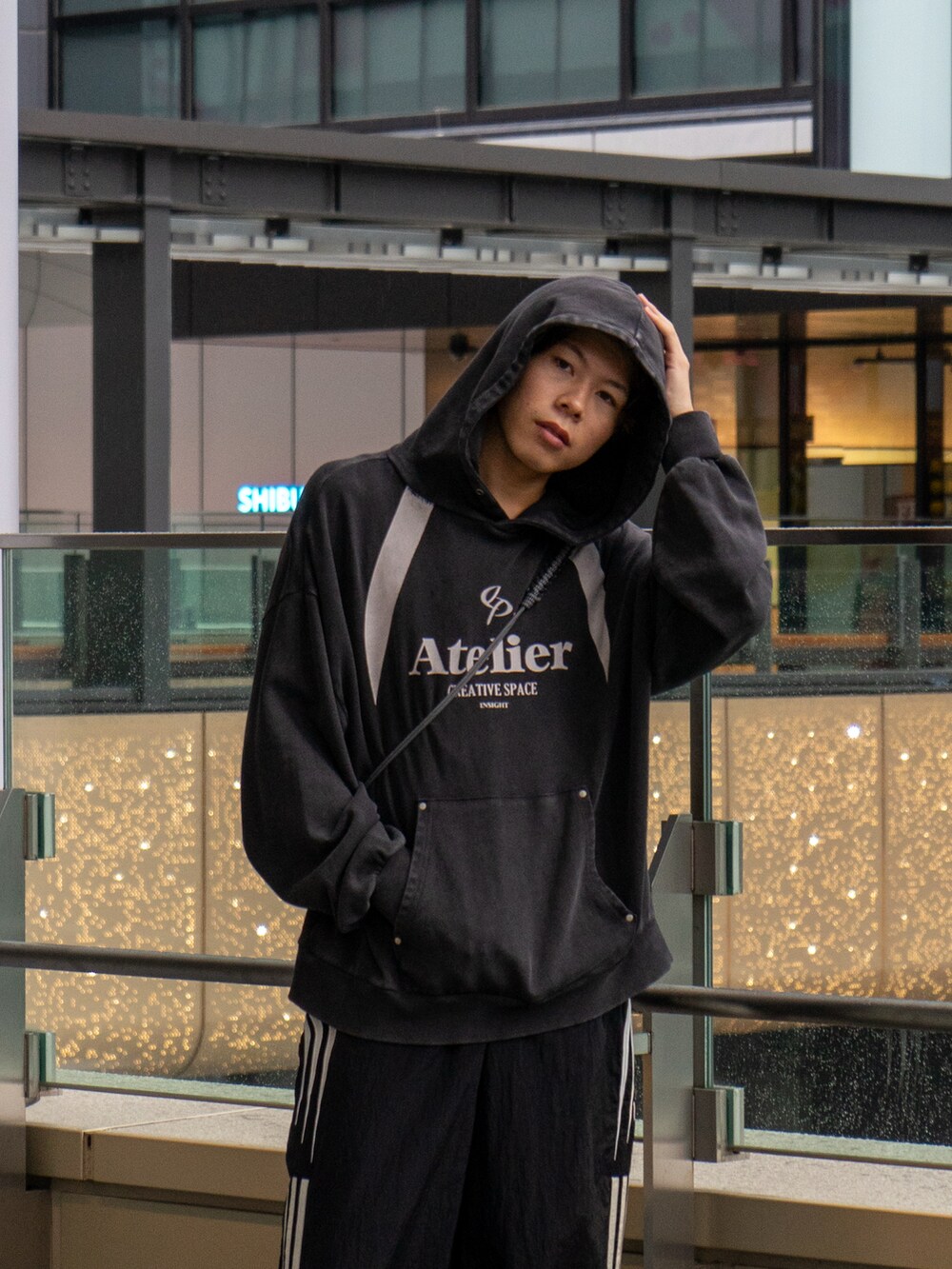 アトランタ カットライン ナイロントラックパンツ（ジャージ