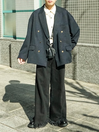 jun｜soerteのテーラードジャケットを使ったコーディネート - WEAR