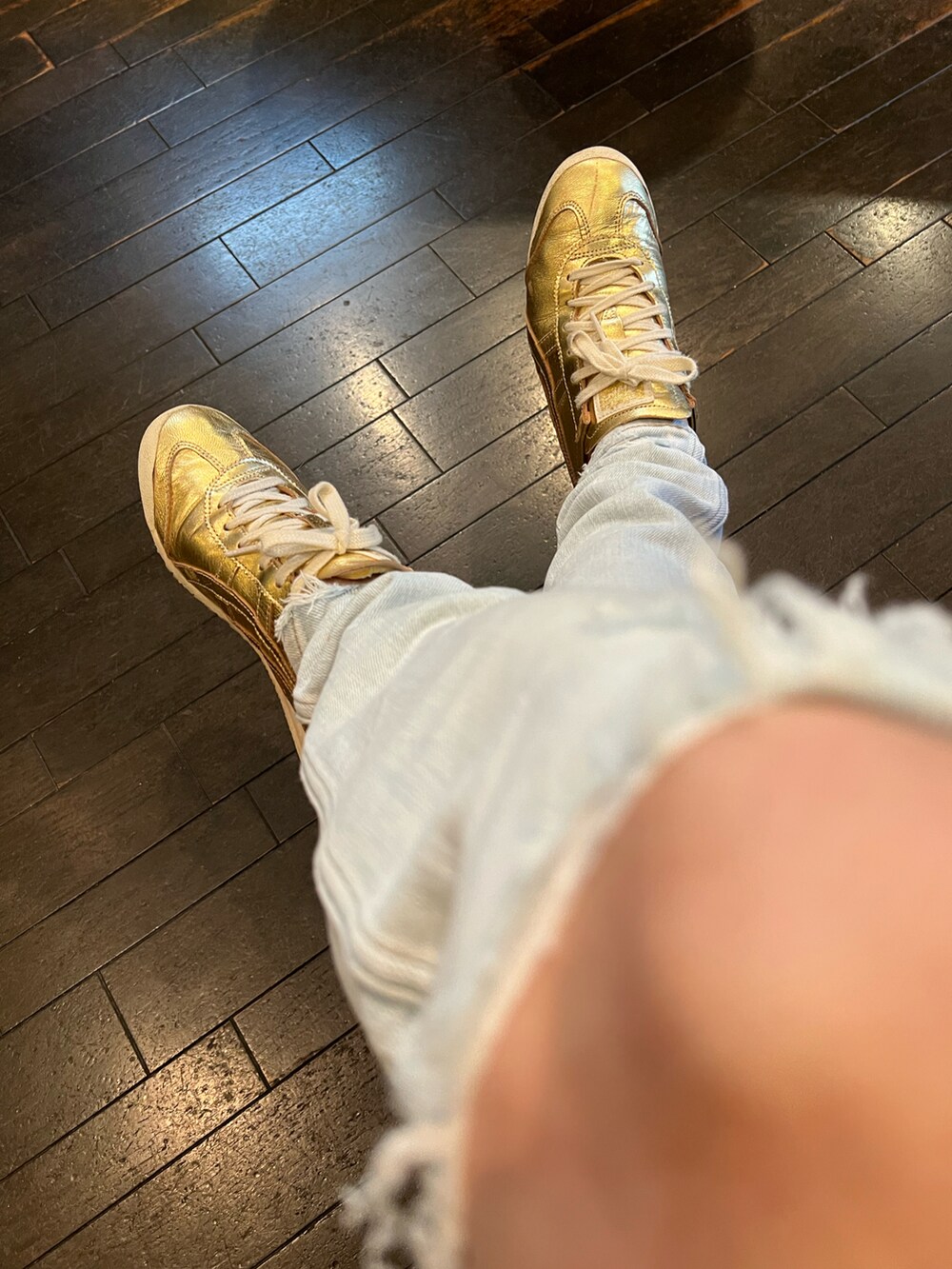 「UNIQLOのアイテム（タンクトップ、ブルー系）」を使った、michi-michiさん（メンズ・165cm）の秋コーディネートの3枚目の写真