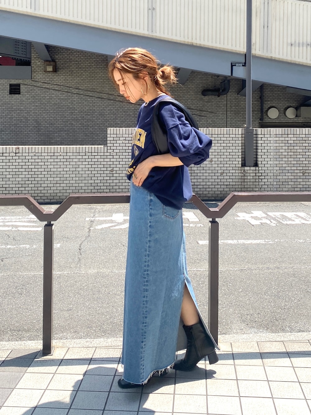 長谷千沙(Ungrid)｜Ungridのスウェットを使ったコーディネート - WEAR