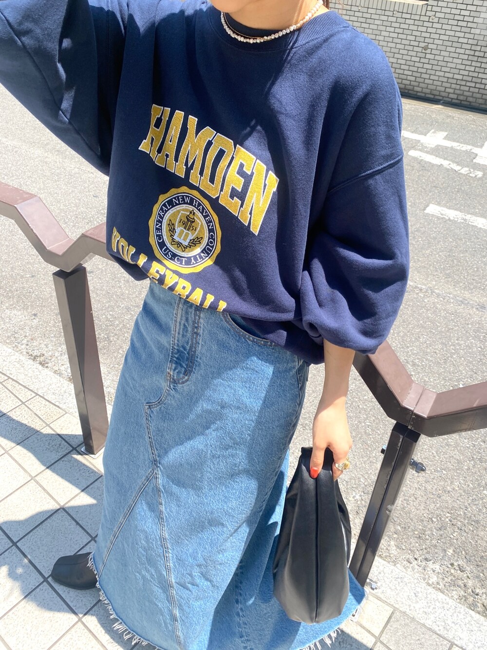 長谷千沙(Ungrid)｜Ungridのスウェットを使ったコーディネート - WEAR