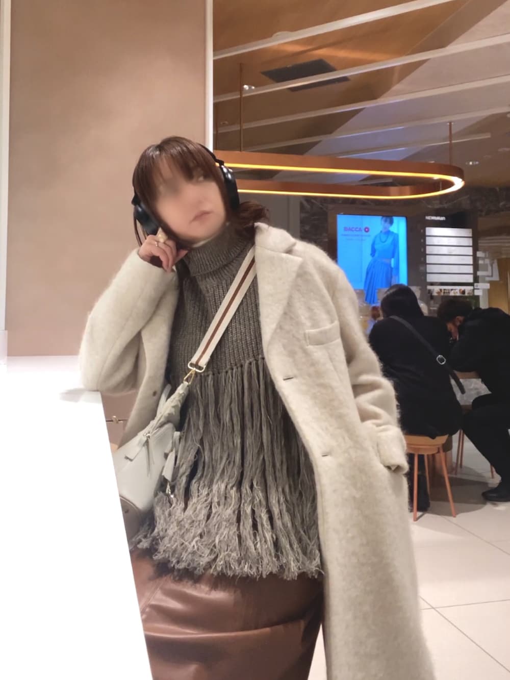 HYKE（ハイク）＞リブ タートルネック ケープ □□□を使った人気