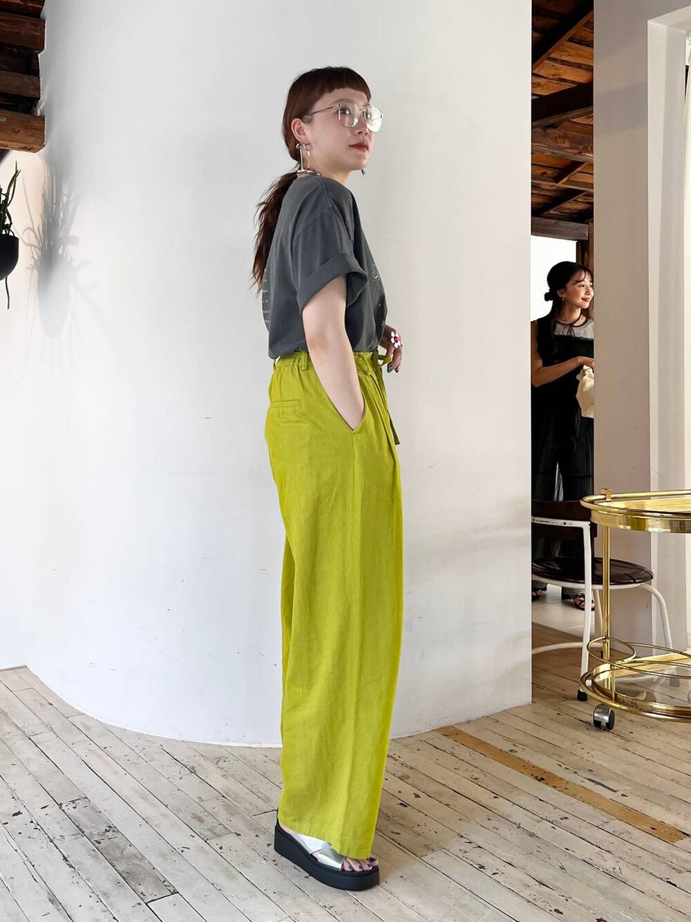 ローリーズファーム　サトムラ　主役級Tシャツ 一枚でスタイリングが決まるTシャツ」 【LOWRYS FARM】“主役T