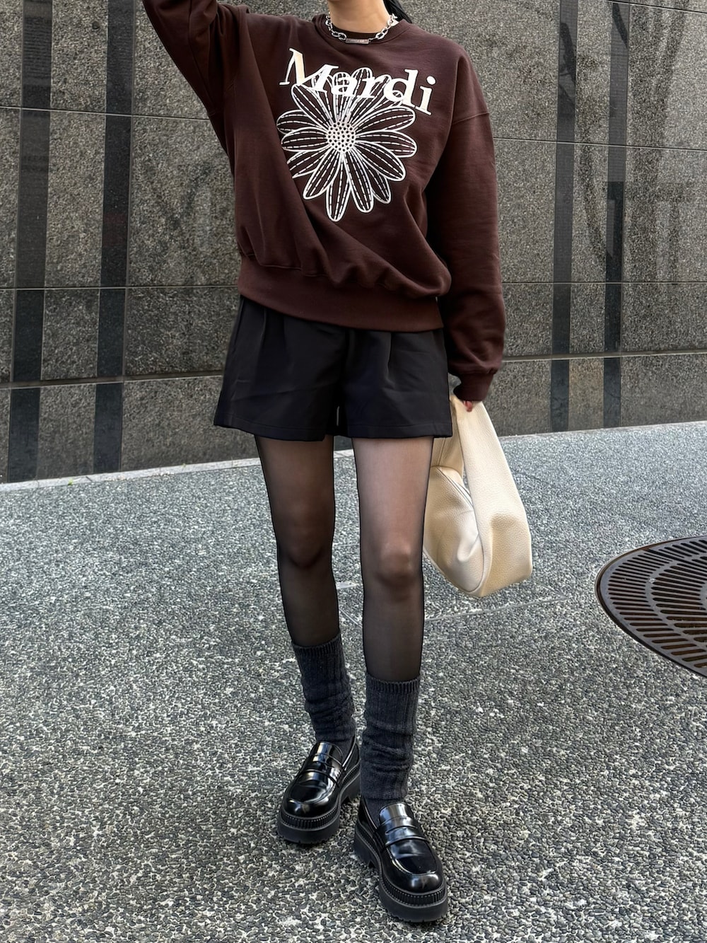 ぽん｜Mardi Mercrediのスウェットを使ったコーディネート - WEAR