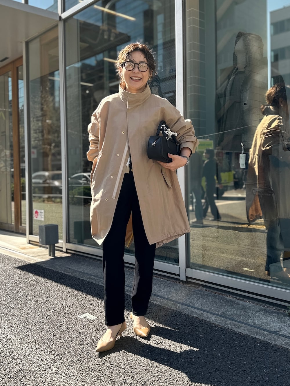 nol mayumiiさんの「【撥水加工】NMPモッズコート（NOLLEY’S）」を使ったコーディネートの5枚目の写真