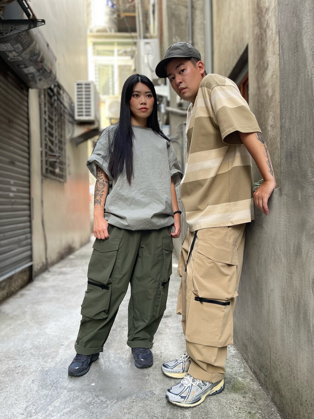 「一中街、一中r3born、r3born1920」｜「FOG ESSENTIALSのアイテム（キャップ、グリーン系）」を使った、kevinlai2530さん（メンズ・165cm）の秋コーディネートの3枚目の写真
