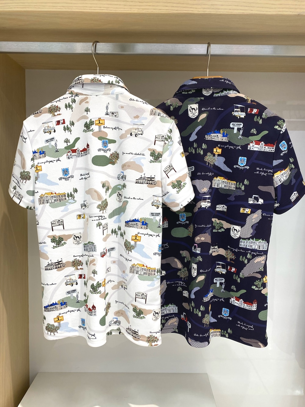 「スポーツミックス、夏コーデ、アウトドアスタイル、ゴルフウェア、休日スタイル、ハットコーデ、ショルダーバッグ、秋服準備はじめました、ポロシャツ、柄シャツ、ウエストゴム、ネイビー×ホワイト、アツいコーデ全部見せ、UVカット、秋色」|「adabatの【クール素材】ハット(ハット、ベージュ系)」を使った、lennie12さん(骨格ウェーブ・レディース・162cm)の夏コーディネートの9枚目の写真