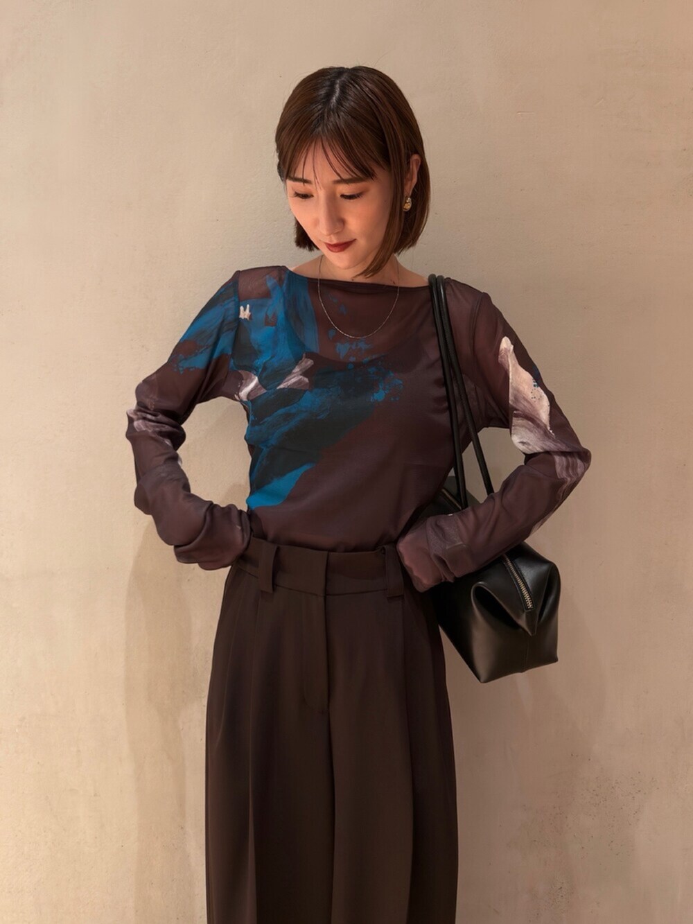 ELENDEEKオーレグリントスキンカットソー ELENDEEK（エレンディーク