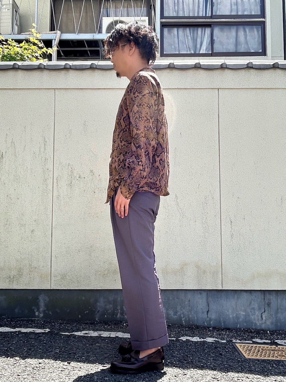 WACKO MARIAのスラックス（パープル系）を使った人気