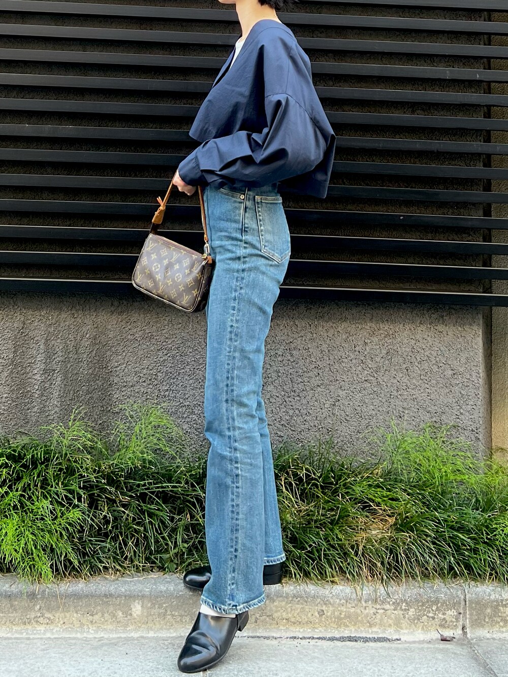 nssis2さんの「【HARUTA for SALON】［22.5cm～25.0cm展開］SPOCK SHOES（HARUTA）」を使ったコーディネートの2枚目の写真