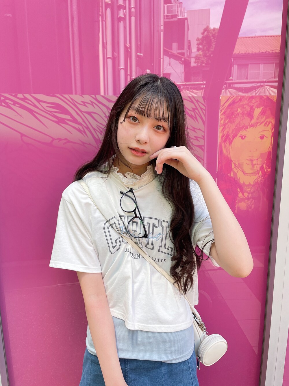 akane｜PINK-latteのその他トップスを使ったコーディネート - WEAR